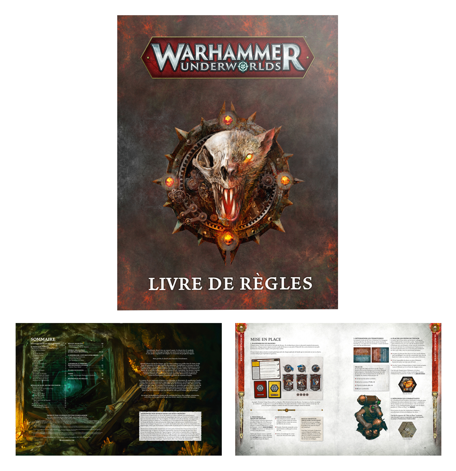 Warhammer Underworlds Embargard コアゲーム Warhammer Underworlds: Embergard Core Game - Game Nerdz