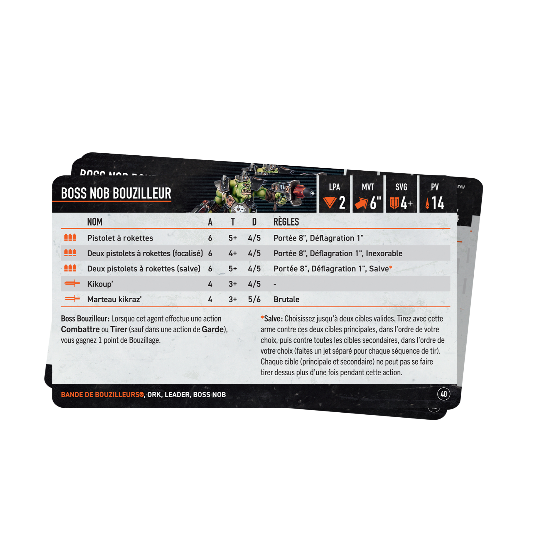 Kill Team: Wrecka Krew – Datacards (Français)