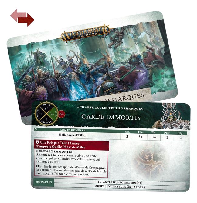 Warhammer AoS - Warscroll Cards: Slave To Darkness (Vf) à prix bas Warhammer AoS - Warscroll Cards: Slave To Darkness (Vf) à prix bas
