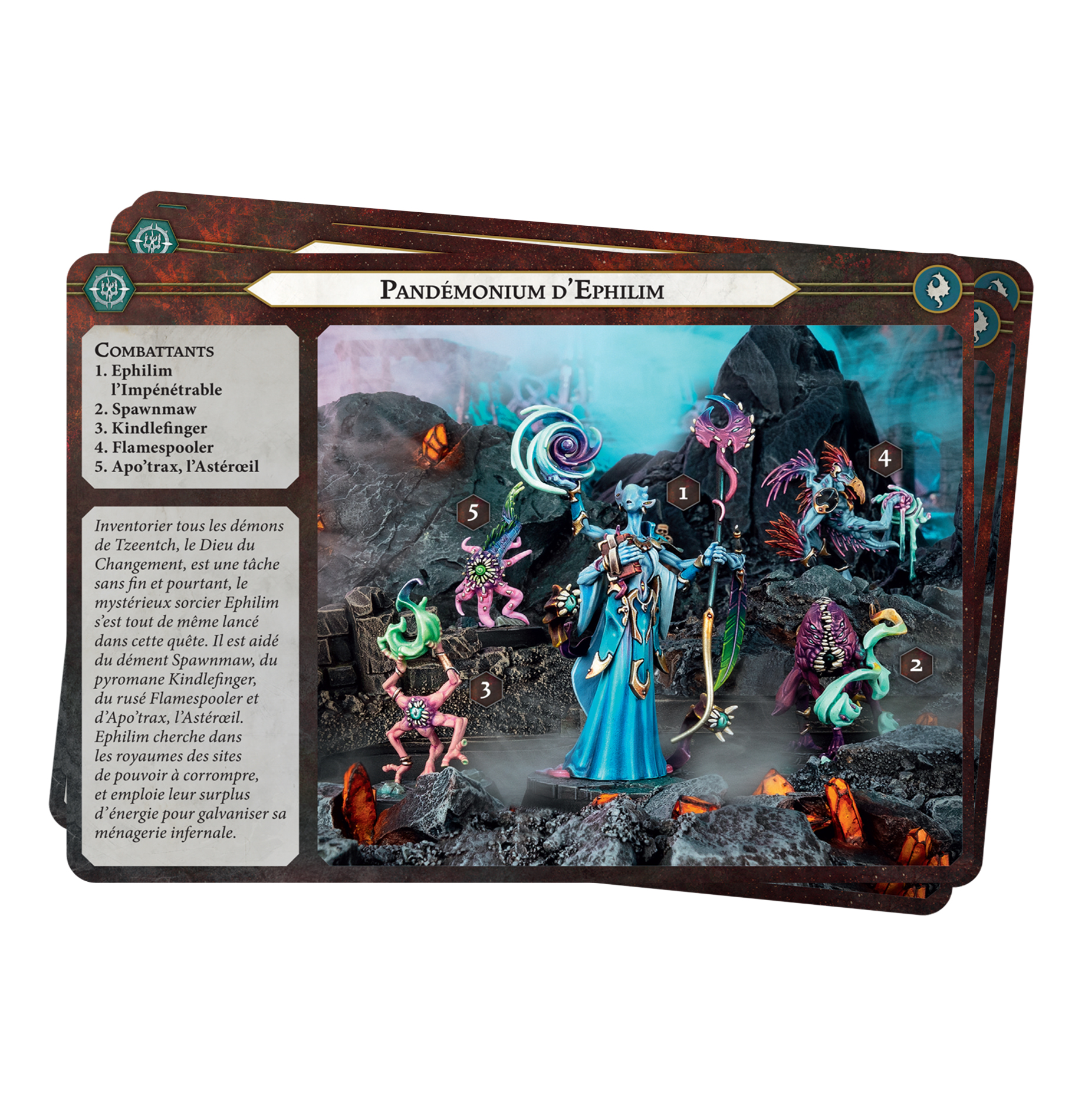 Mollog's Mob Ensemble De Dés Warhammer Underworlds Shadespire Warband