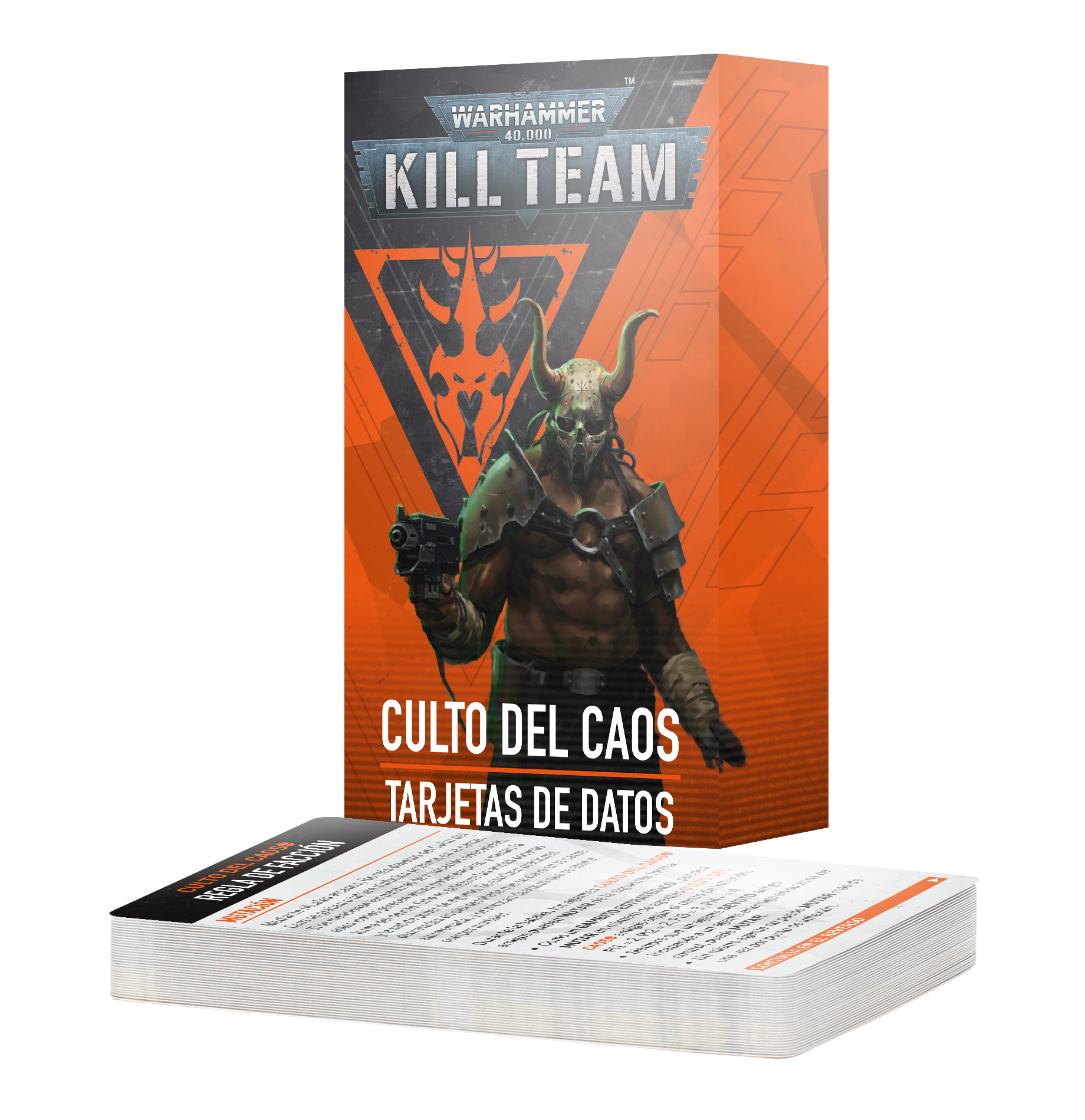 Kill Team: Chaos Cult – Datacards (Español)