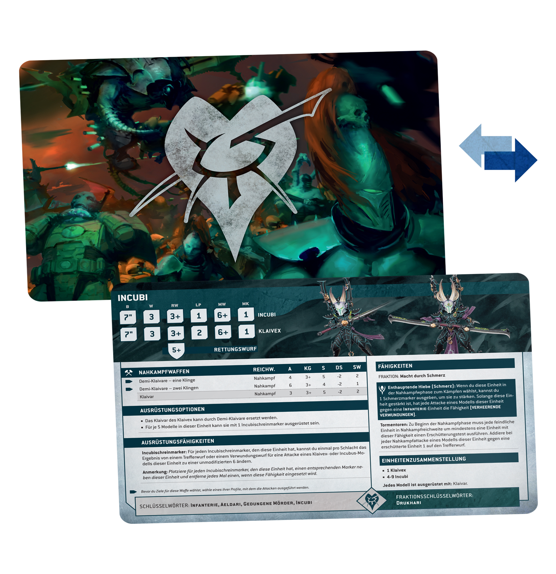 Games Workshop – Warhammer 40.000 Datenblattkarten: Space Marines (10. Auflage) – 99 Referenzkarten Mit Combat Patrol-Regeln