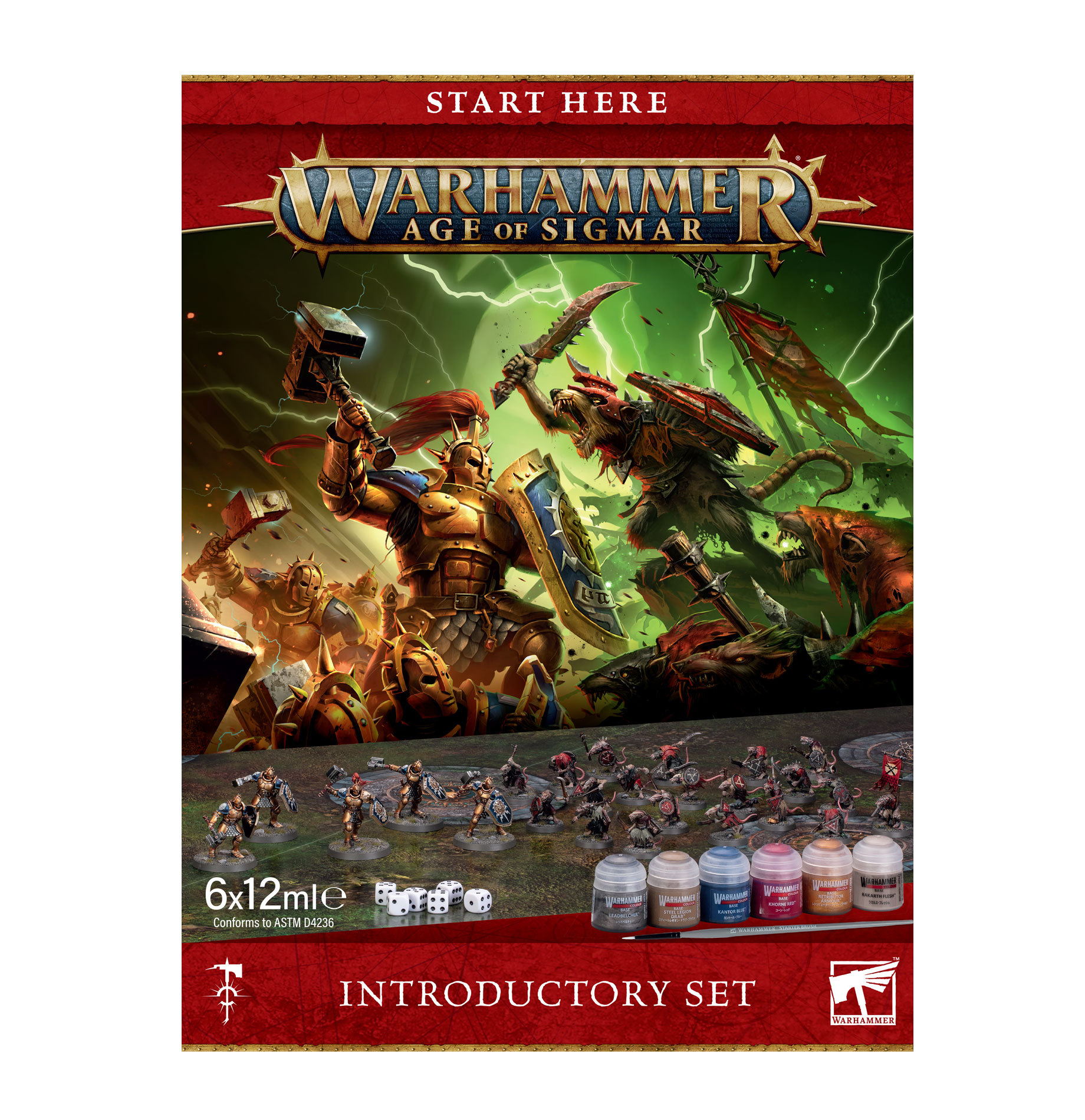 Warhammer Age of Sigmar ナーグル3点セット Warhammer Age of Sigmar: Introductory Set