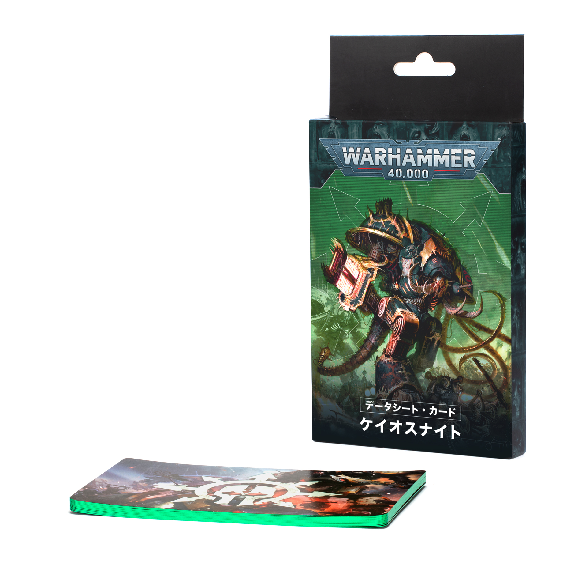 Datasheet Cards: Chaos Knights (Japanese)