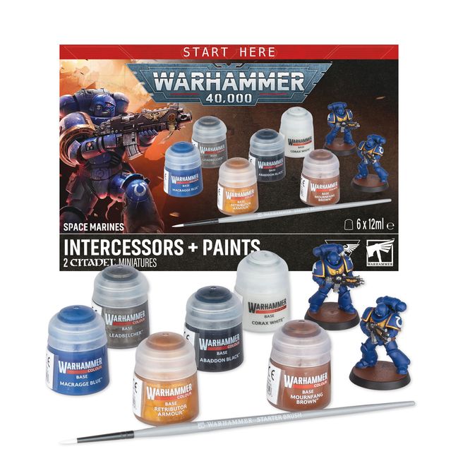 Space Marines: Intercessors + Paints - view 1