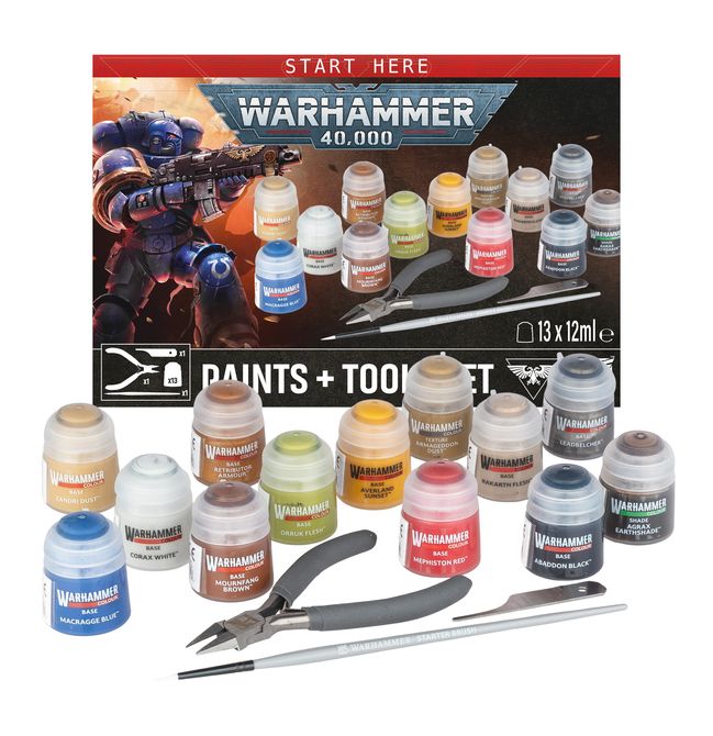 Warhammer 40,000: Paint + Tools set - view 1
