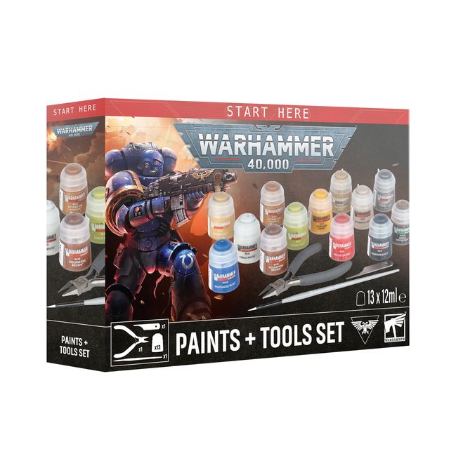 Warhammer 40,000: Paint + Tools set - view 4