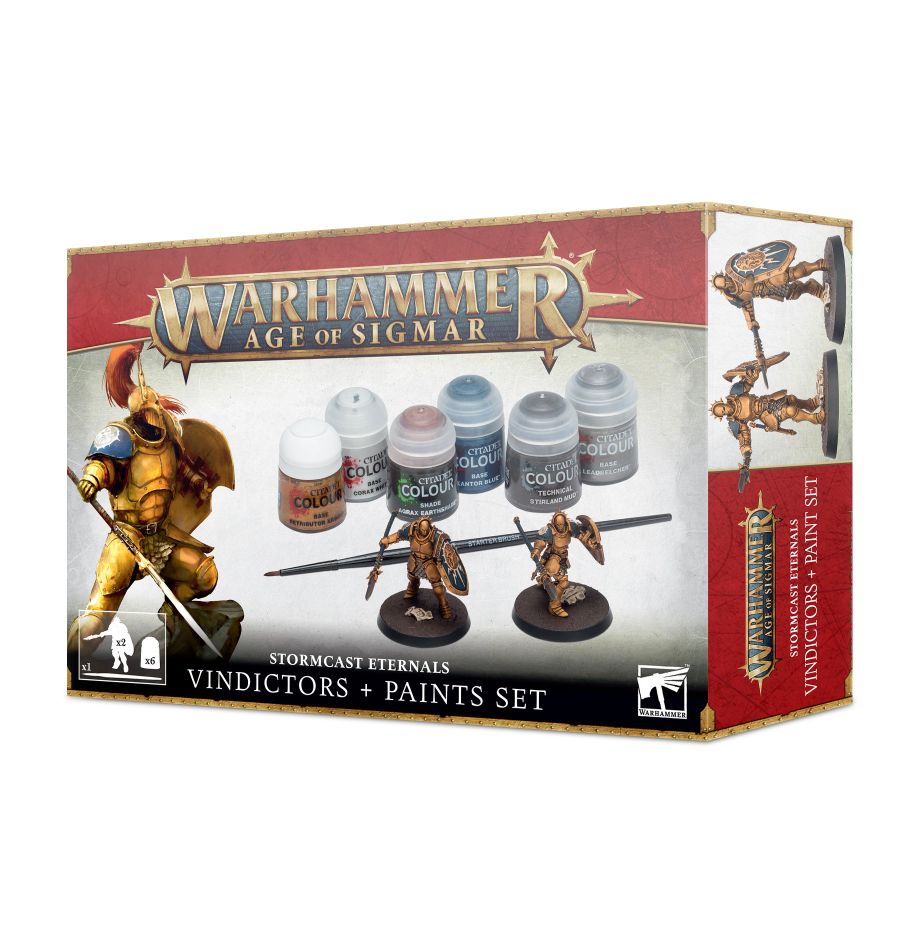 Warhammer Age of Sigmar - Paints + Tools Set
