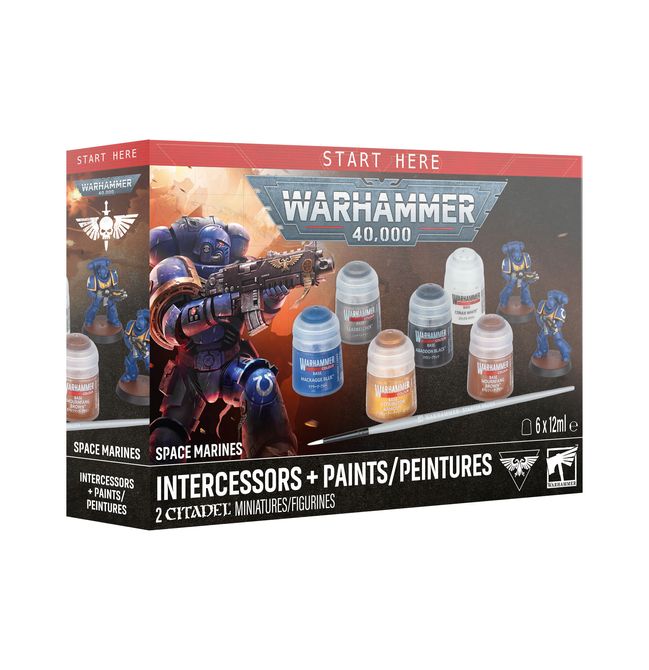 Space Marines: Intercessors + Paints - view 4