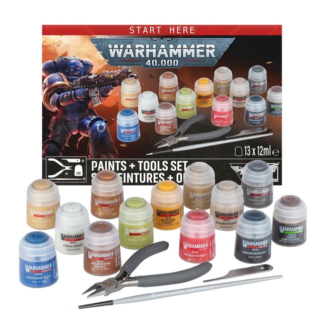 Warhammer 40,000: Paint + Tools set - view 1