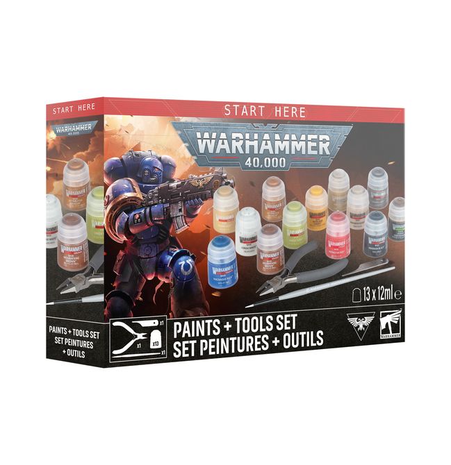 Warhammer 40,000: Paint + Tools set - view 7