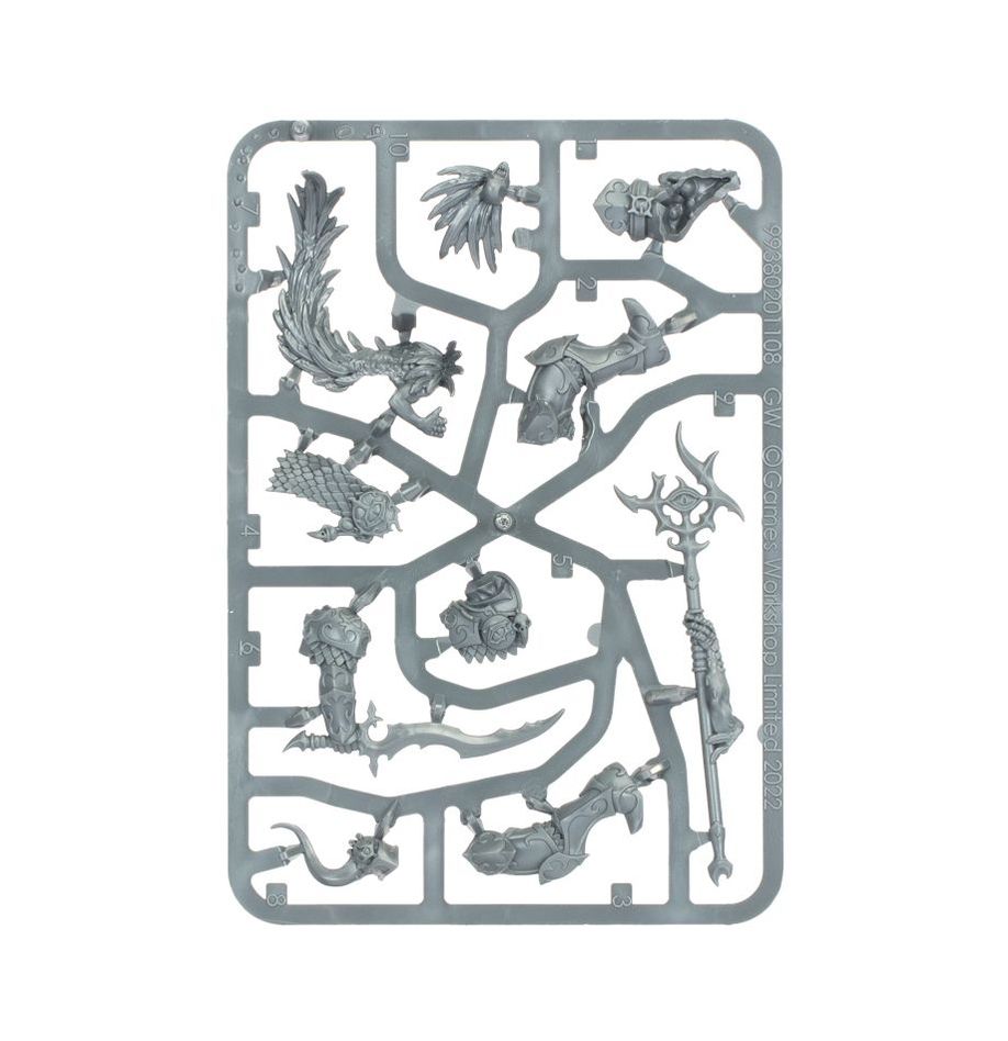 Zadní část modelu