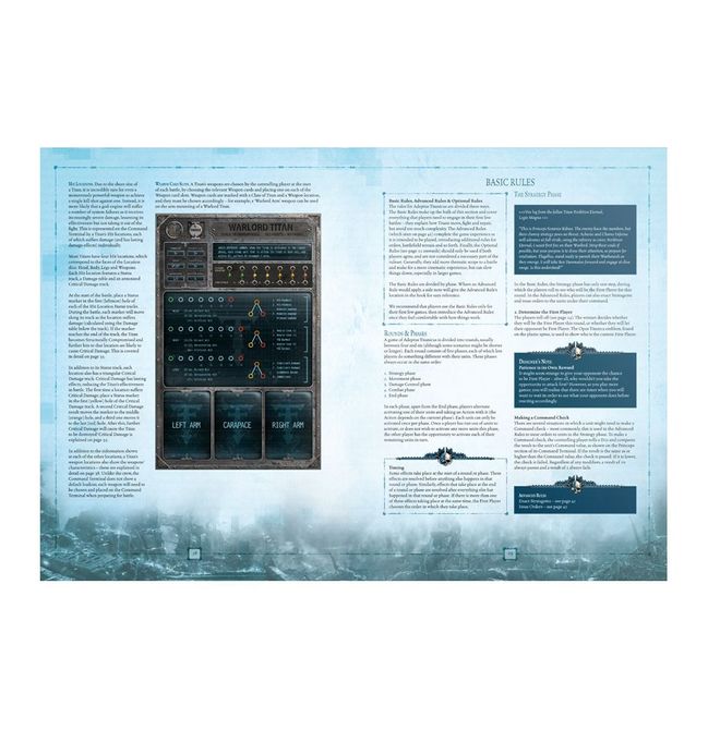 Jeu De Figurine ADEPTUS TITANICUS: RULES SET (ENGLISH