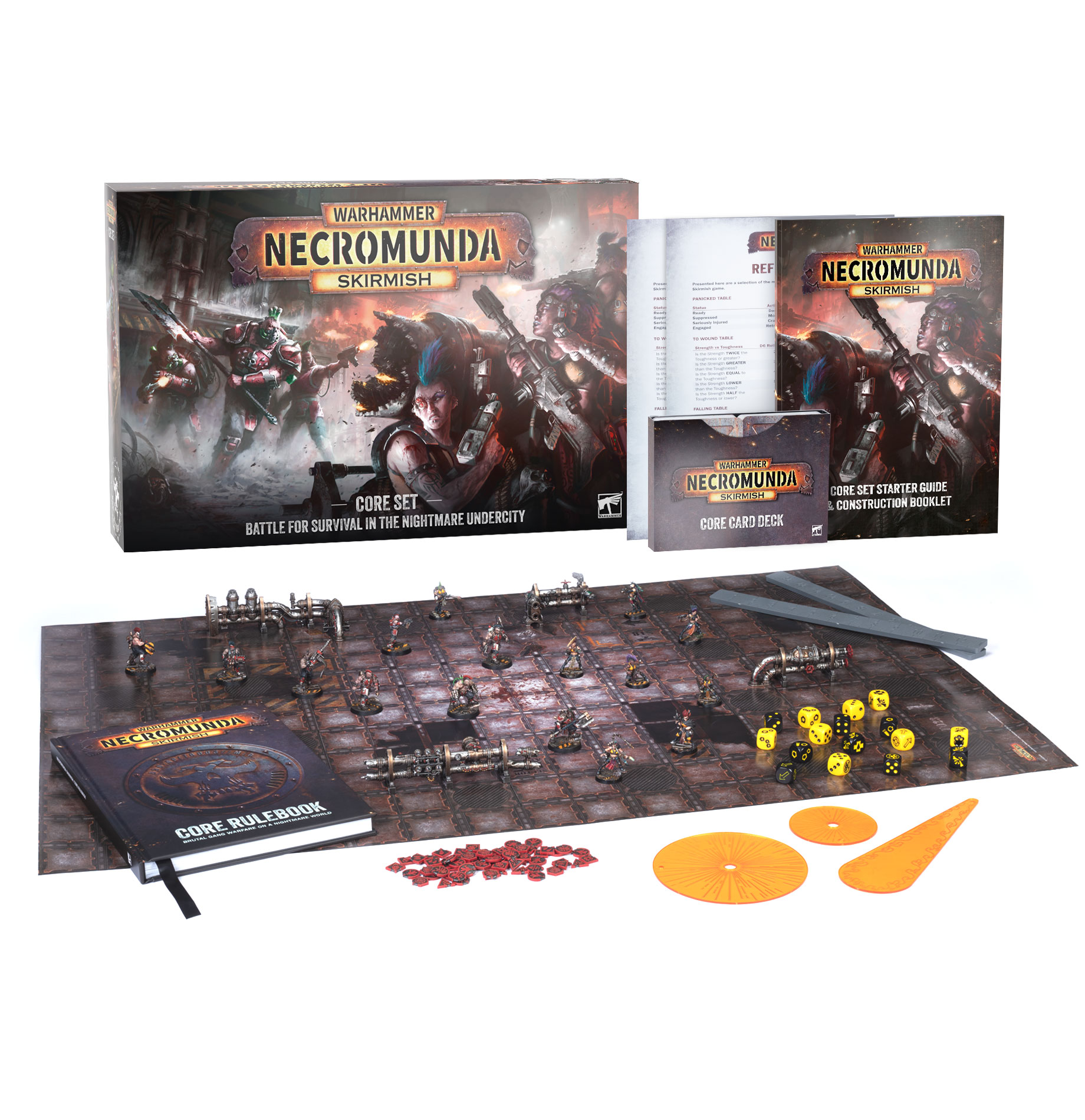 ネクロムンダ スカーミッシュ：コアセット(英語版) CORE SET Warhammer Necromunda Skirmish: Core Set (英語版)