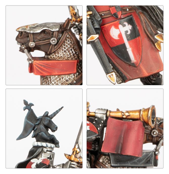 Warhammer Old World – 7 Chevaliers Du Royaume – Bretonnie – Neuf