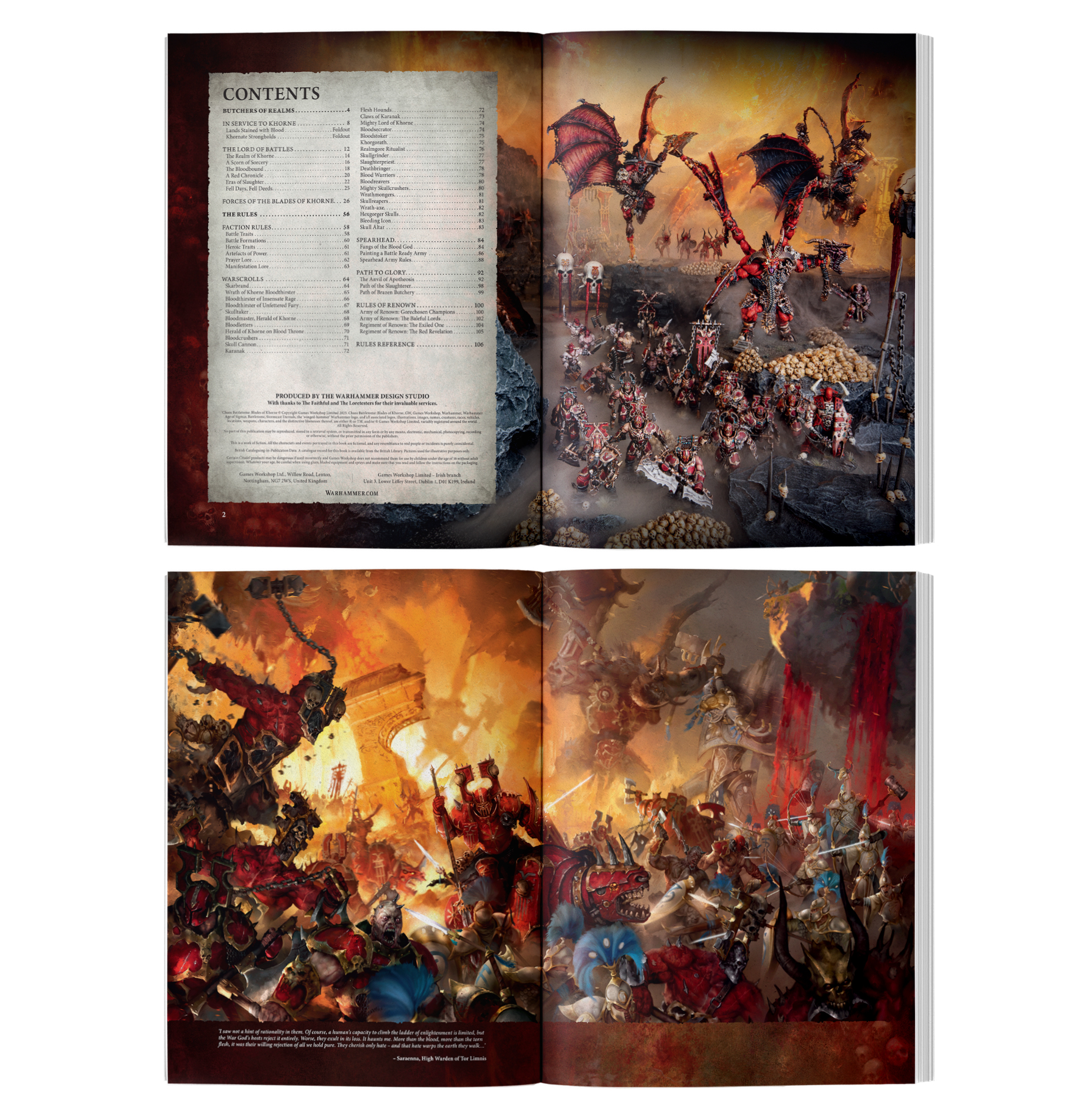 Chaos Battletome: Blades of Khorne - Gamer's Edition (English)