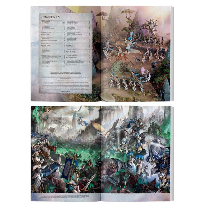 Warhammer Age of Sigmar - Order Battletome: Lumineth Realm-lords – ukázka 3