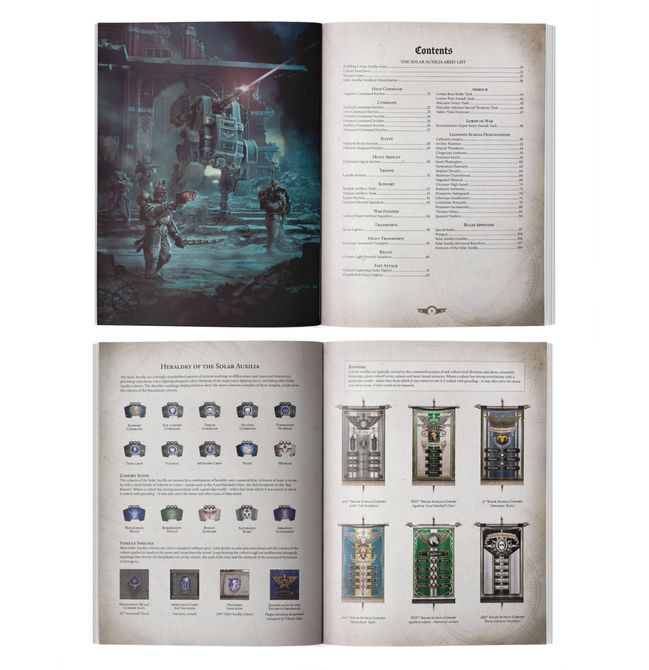 Liber Auxilia: Solar Auxilia Army Book - view 2