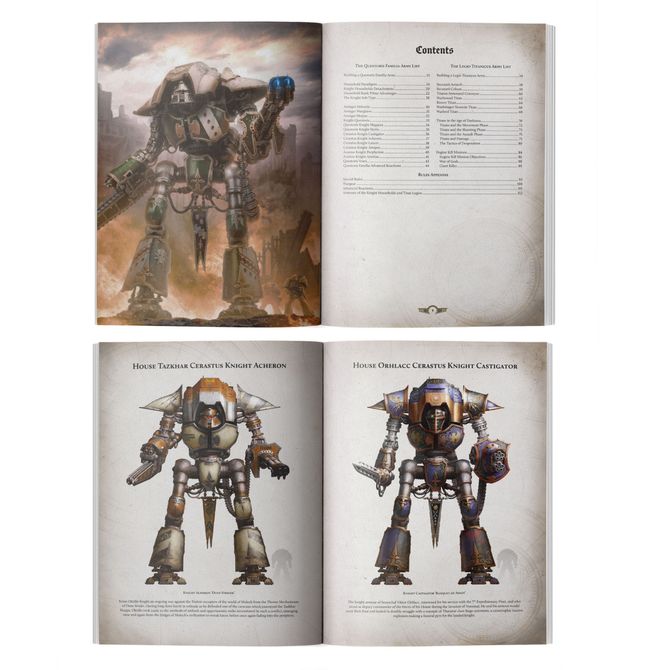 Liber Questoris: Knights and Titans Army Book - view 2