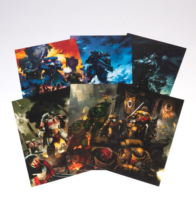 Chapter Numbers With Ribbon Codex: Space Marines (Limited Edition)