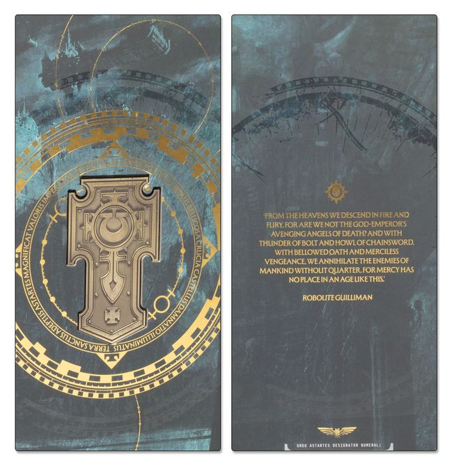 Chapter Numbers With Ribbon Codex: Space Marines (Limited Edition)