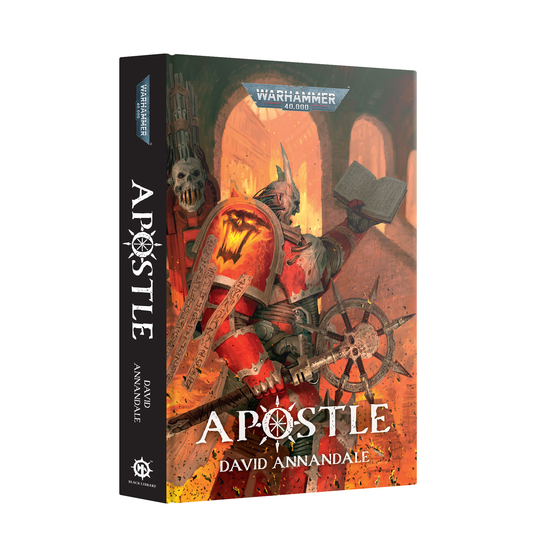 WARHAMMER 40000: APOSTLE (HB) box art
