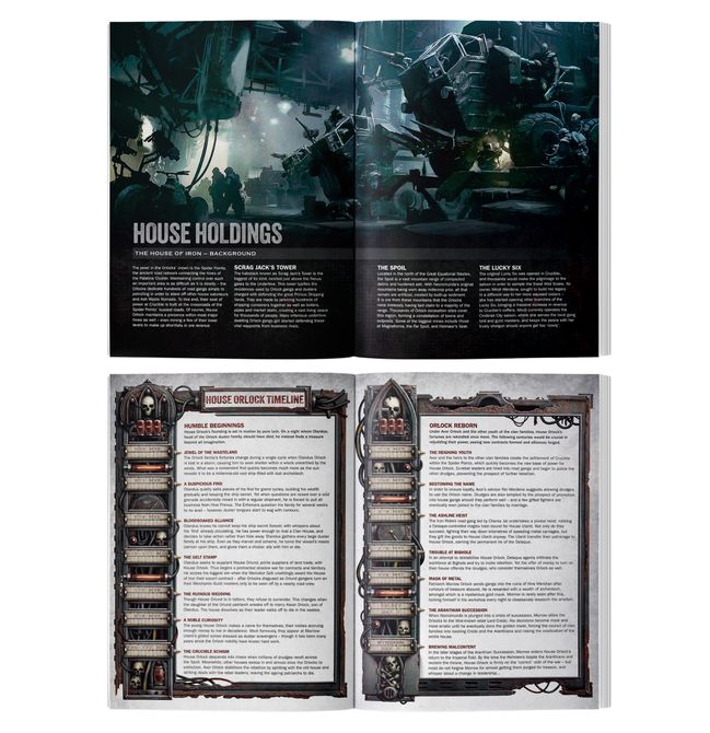 Rule Button Icon Underhive Journal: Orlock – The House of Iron