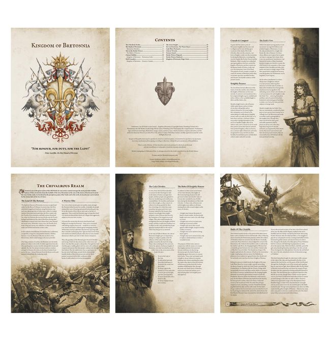 Arcane Journal: Kingdom of Bretonnia - view 2