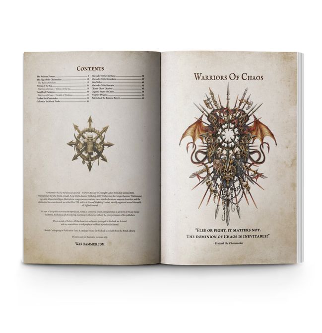 Arcane Journal: Warriors of Chaos - view 2