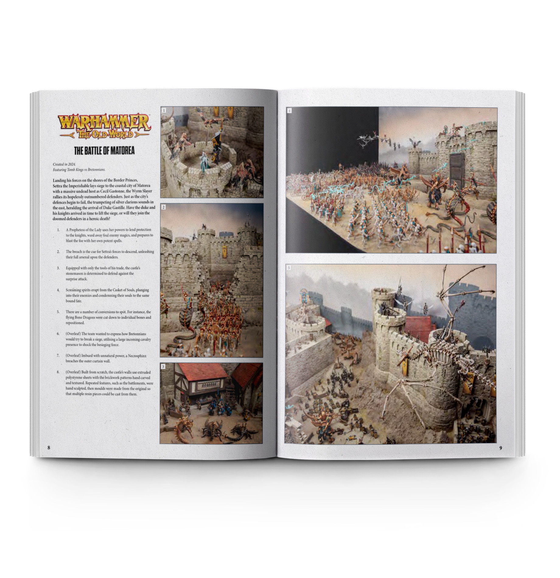 WARHAMMER 情景モデル&創刊号 Warhammer World: Dioramas – Fourth Edition