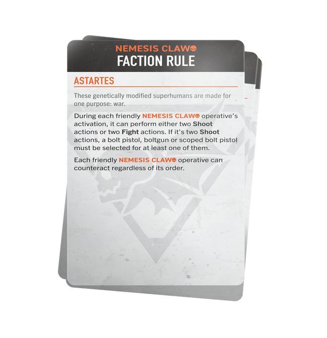 Kill Team: Nemesis Claw – Datacards - view 2