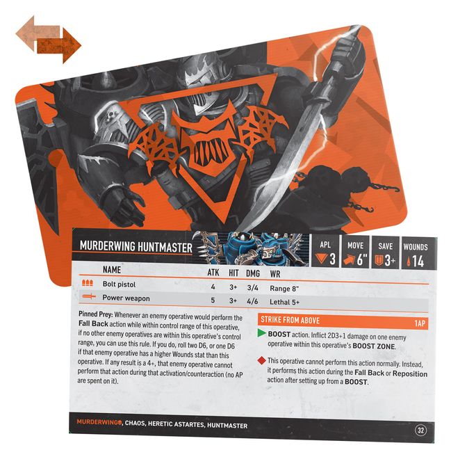 Kill Team: Murderwing – Datacards - view 2
