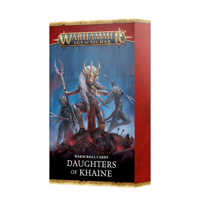 Warscroll Cards: Daughters of Khaine - view 3