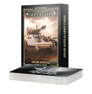 Legions Imperialis: Solar Auxilia Army Cards Pack (Englisch)