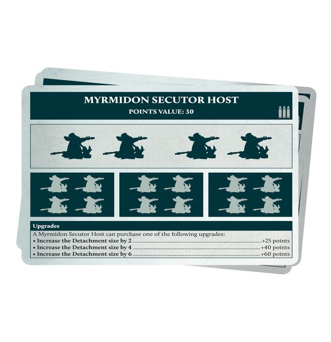 Mechanicum Formation and Datasheet Cards - view 2