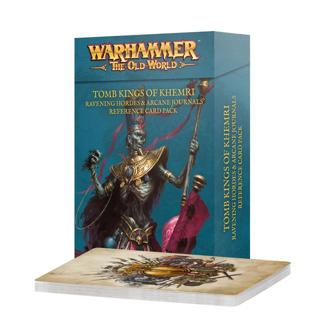 Tomb Kings of Khemri: Ravening Hordes & Arcane Journals Reference Card Pack - view 1