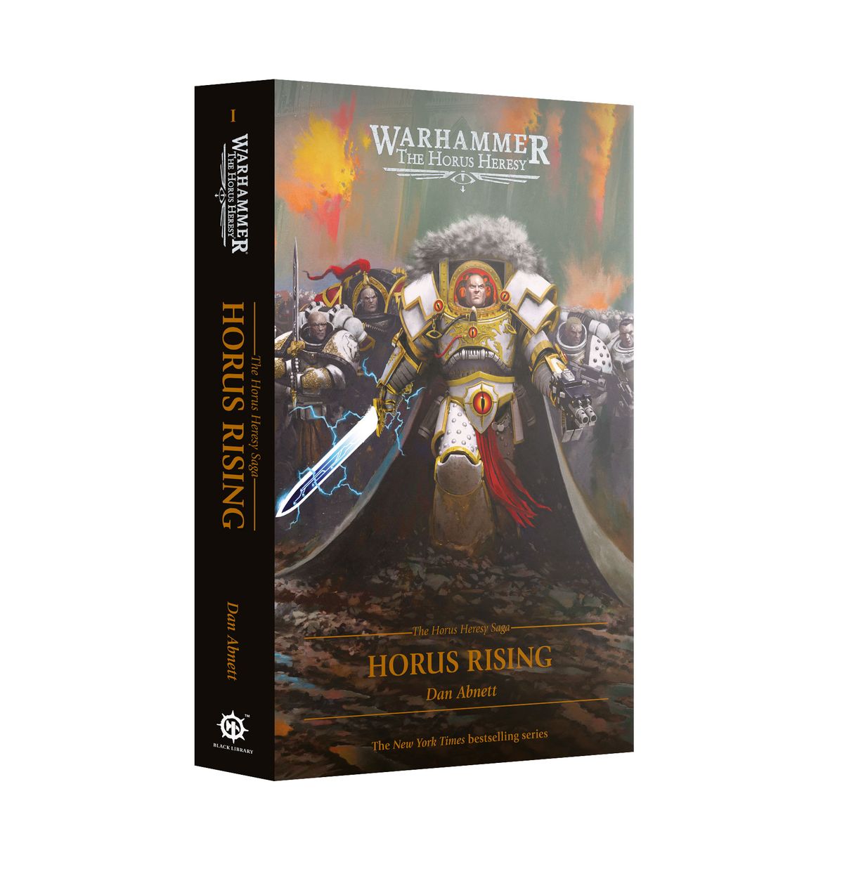 The Horus Heresy: Horus Rising (paperback) cover
