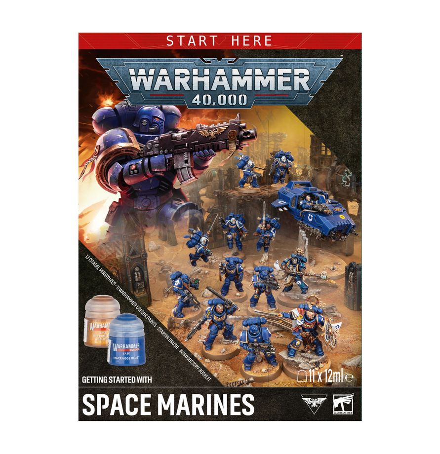 Warhammer 40K - Getting Started with Space Marines