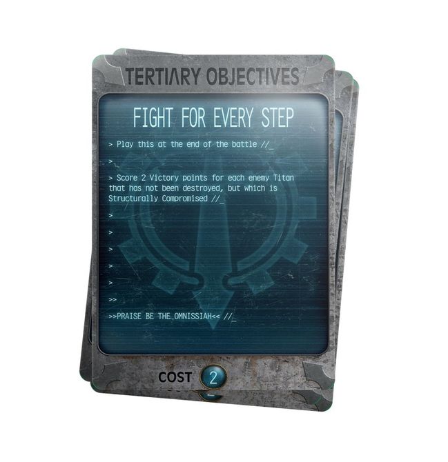 Adeptus Titanicus: Knight Stratagem Cards - view 2
