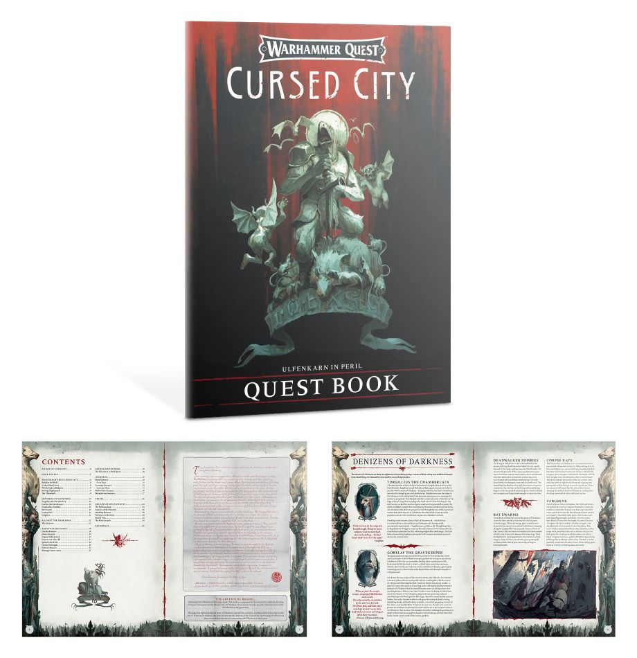[NEW] Warhammer Quest: Cursed City 未開封 Warhammer Quest Cursed CITY English Box OOP Games Workshop