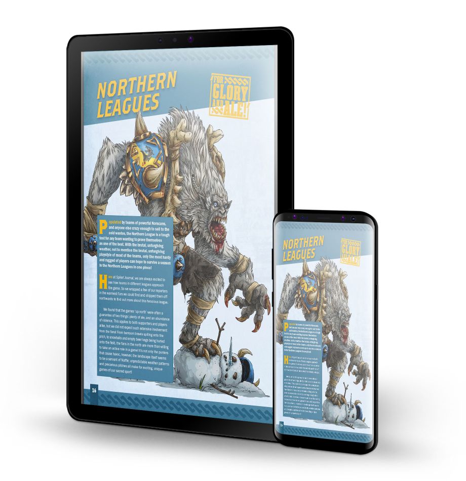 Blood Bowl Spike! Journal Issue 12 – Magazin Zu Imperial Nobility & Black Orc Teams