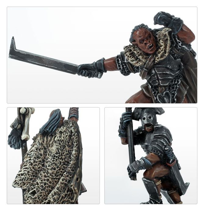 Elder Ring Iron Studios The Lord Of The Rings Lurtz Uruk-Hai Leader 1: ...