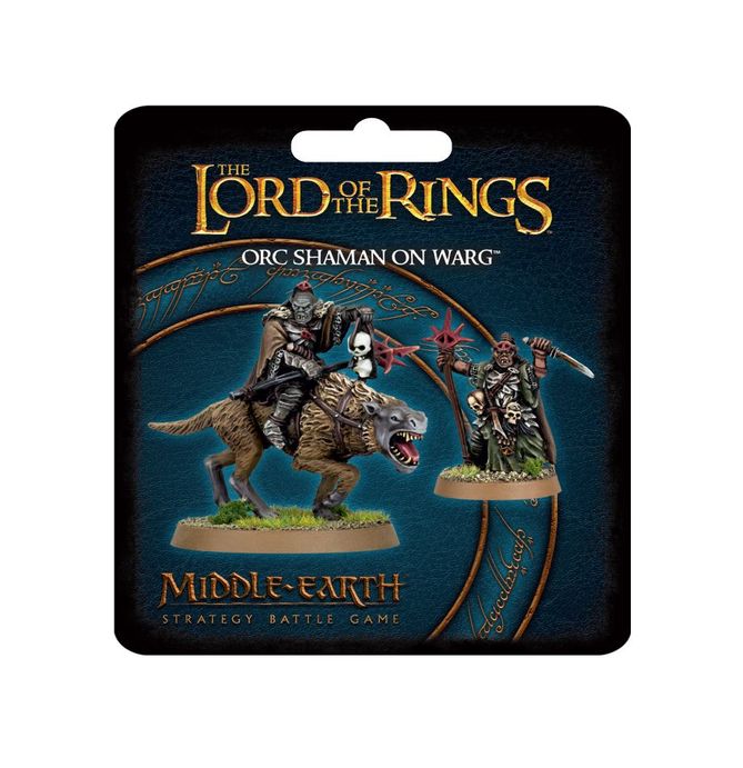 Warhammer – Orc Shaman Monté Et à Pied – Orcs & Goblins Métal OOP (Neuf, Démonté)