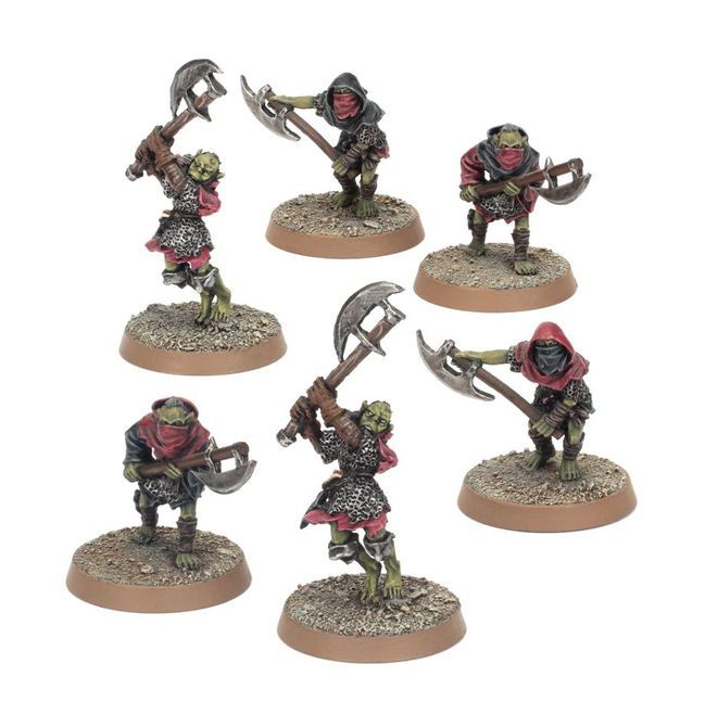 40X MORIA GOBLIN Warriors - LOTR Warhammer / Lord of the Rings Games Workshop EUR 29,60 - FR