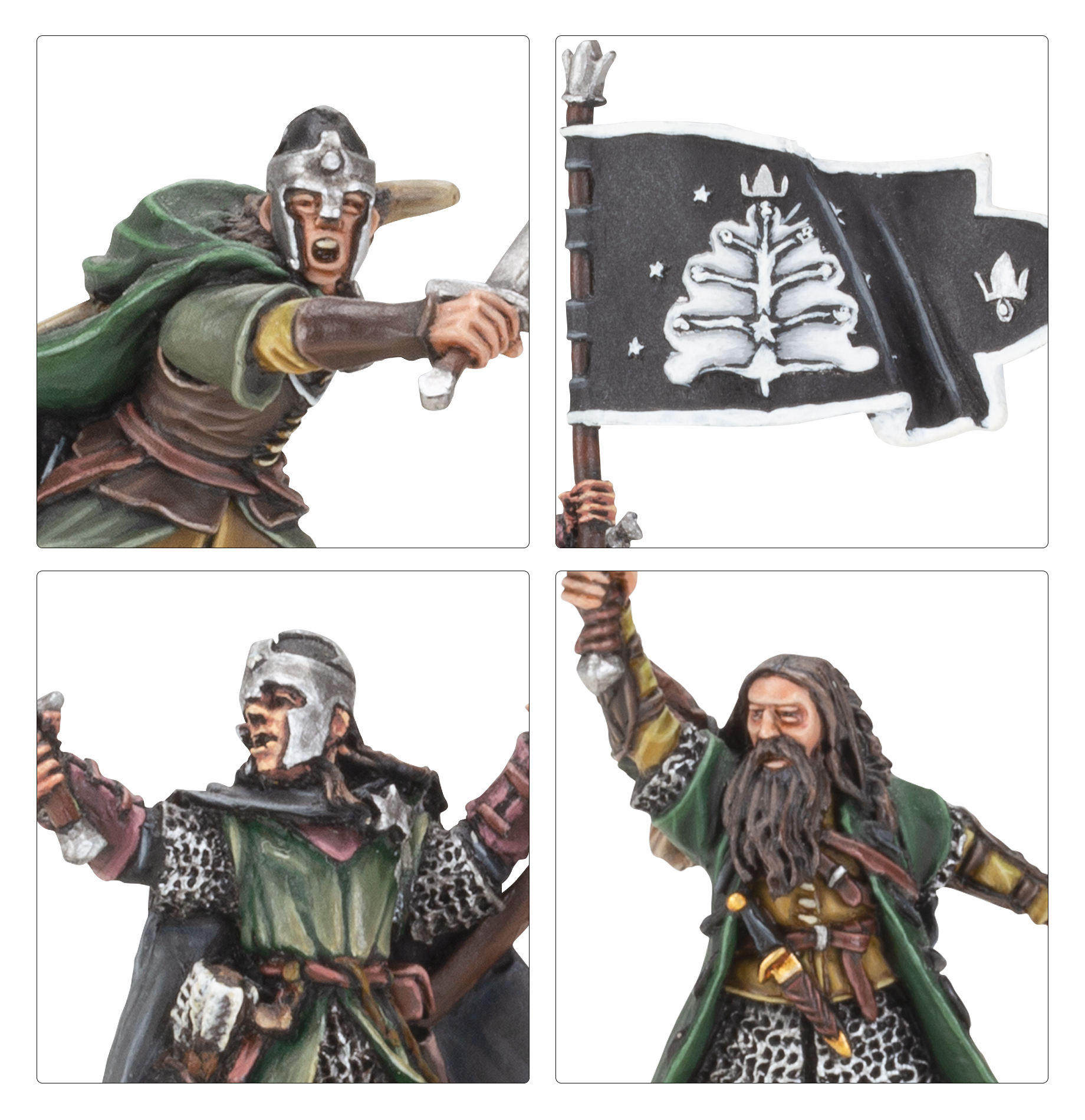 X1 LE ROI-SORCIER D'angmar Plastique Warhammer SdA | P-00NEK