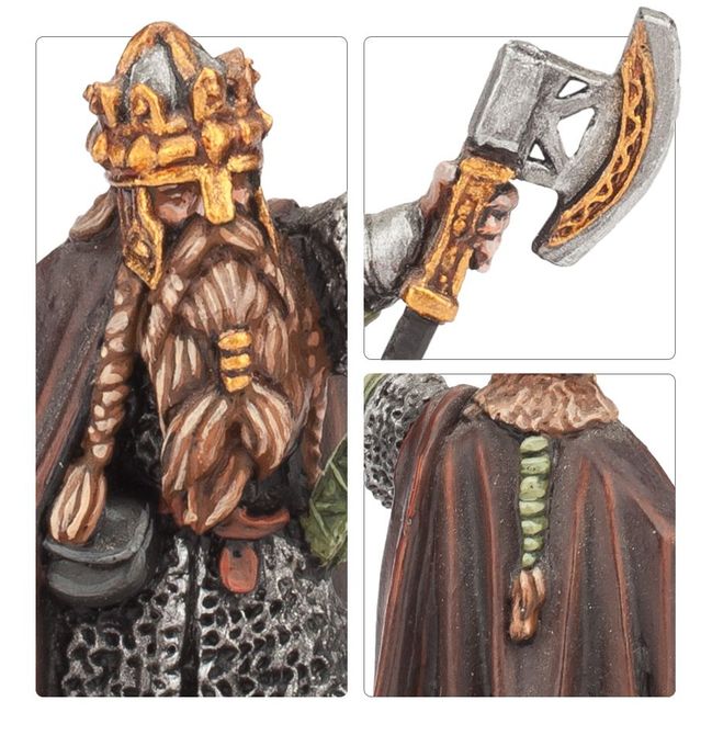 Miniatura Pathfinder Durin Dwarf Sergeant - Figura De Enano Para Juegos De Mesa Y Pintura | Fantasía Medieval