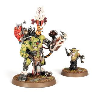 Ork Warboss with Attack Squig
