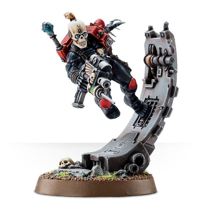 GW WARHAMMER 40K Blood Angel Space Marine Commander Dante OOP finecast