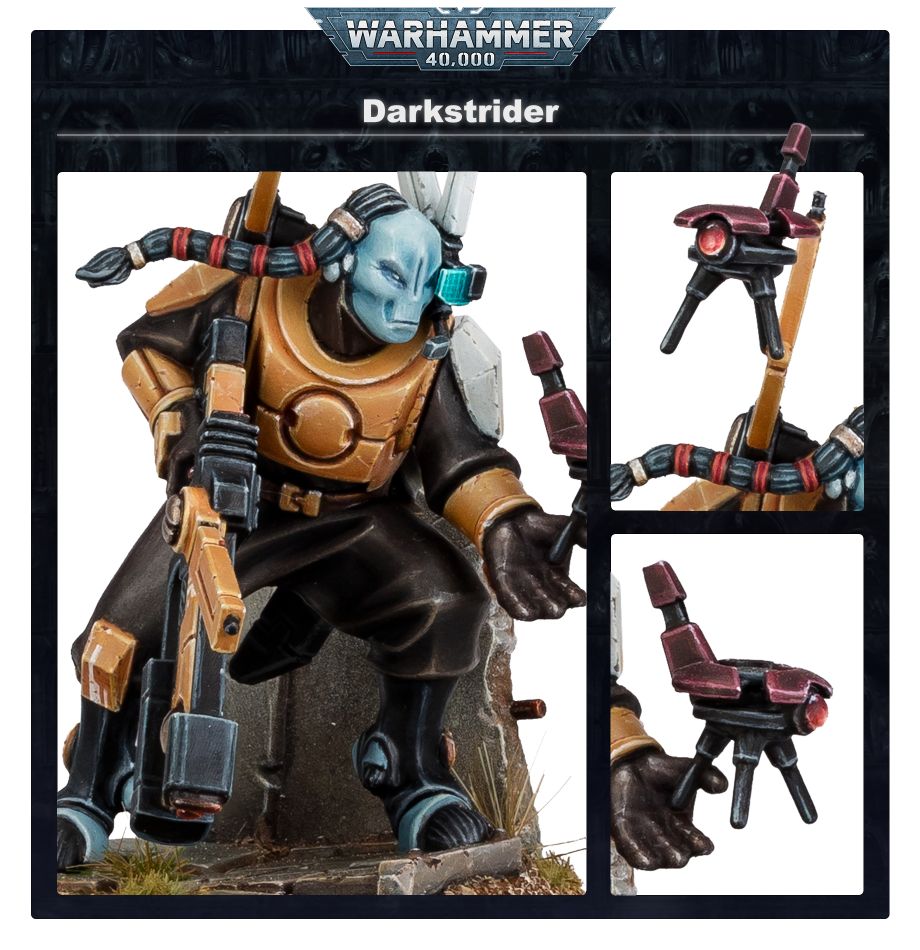 Darkstrider – detail modelu