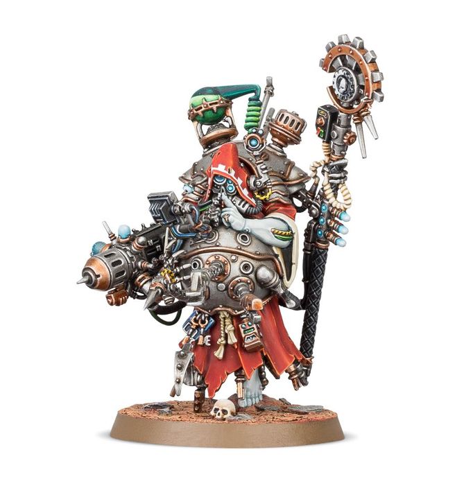 Warhammer 40k Adeptus Mechanicus Tech-Priest Manipulus Miniature | Games Workshop Plastic Model Kit